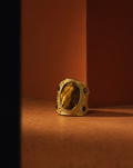 TIGER EYE ARMOR, bague œil-de-tigre ajustable – MAD ABOUT