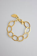 CHAÎNE D’OR, bracelet en laiton plaqué or 18 carats – MAD ABOUT