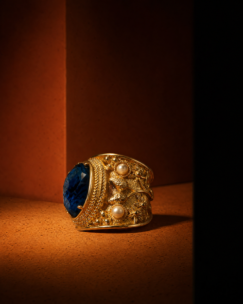 BLUE ABALONE, bague – vue 2