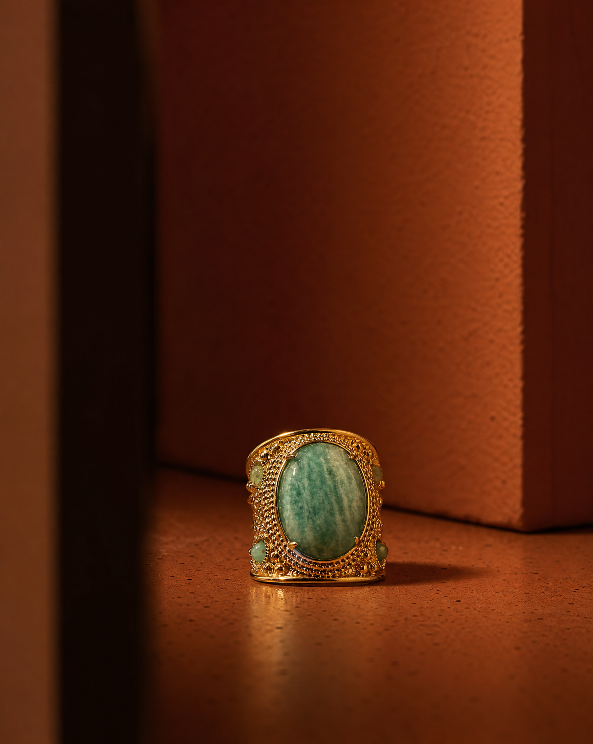 AMAZONITE ARMOR, bague – vue 2