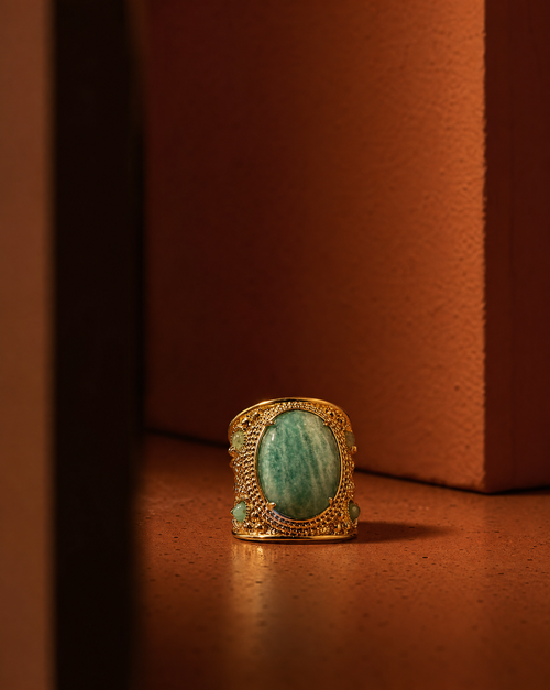 AMAZONITE ARMOR, bague – vue 2