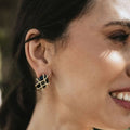 LORENA — Boucles d’oreilles noires