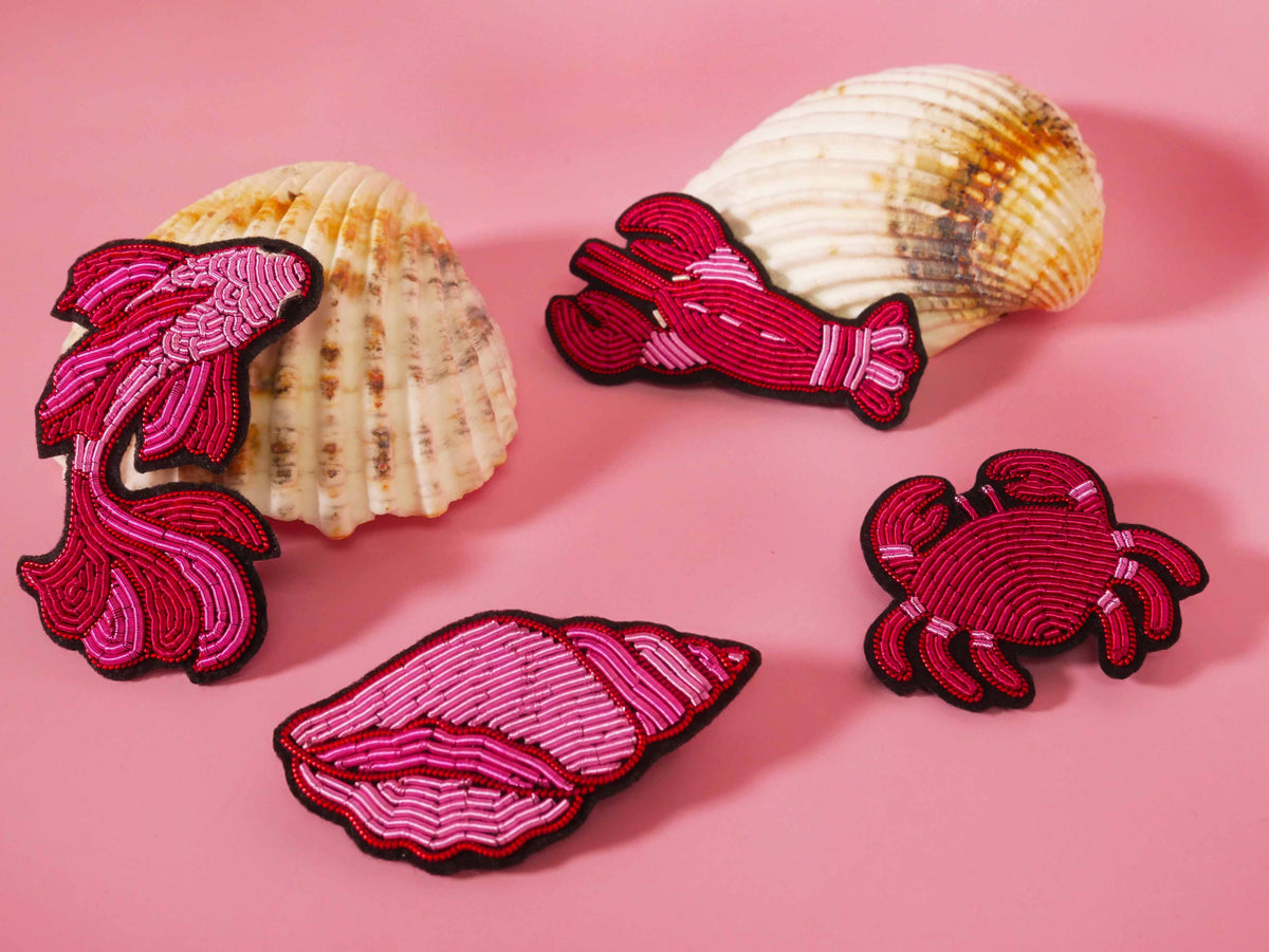 CARPE KOÏ, broche brodée – vue 2