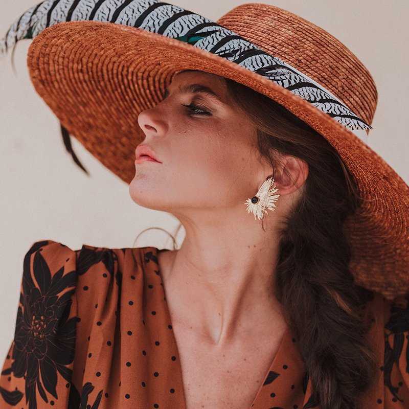 GRAN VÍA — Boucles d’oreilles noires