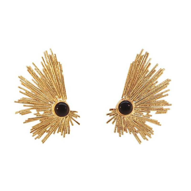 GRAN VÍA — Boucles d’oreilles noires