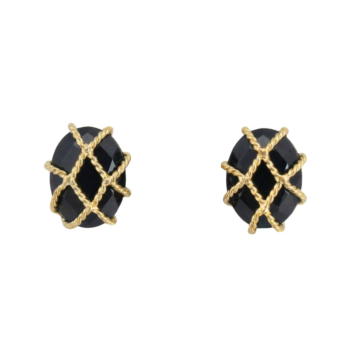 LORENA — Boucles d’oreilles noires