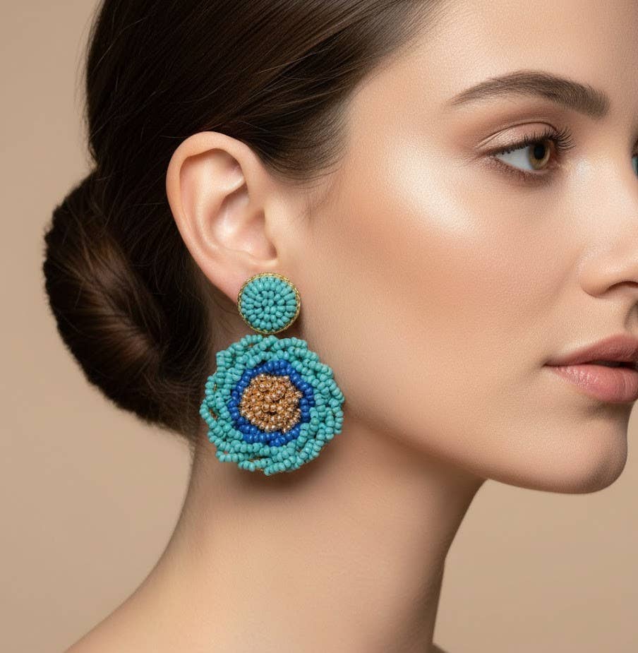 LES CERCLES SOLAIRES ÉGÉENS — Boucles d’oreilles